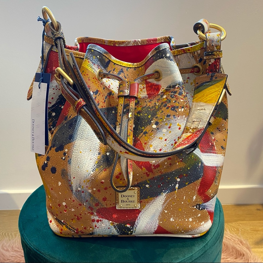 Dooney & Bourke Florentine Dipinta Drawstring LIMITED EDITION